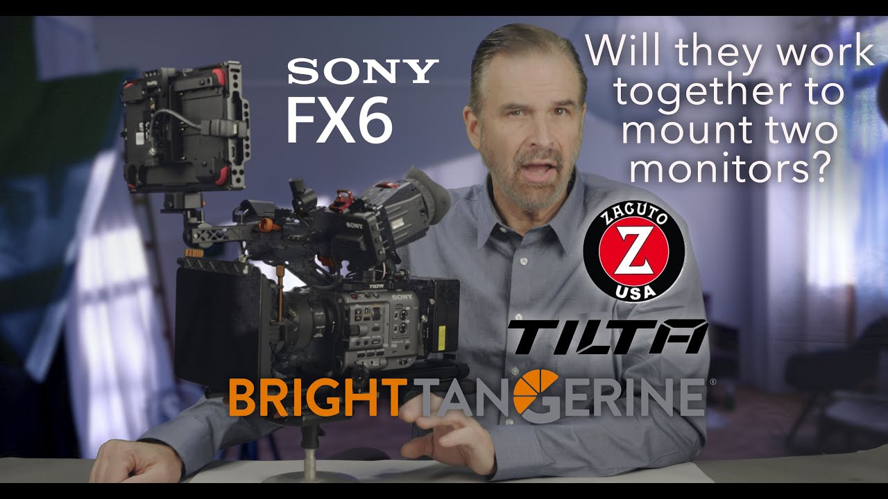 Sony FX6 Monitor Solution - Two Monitors Setup