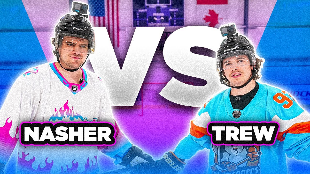 NASHER vs. TREW CREW *YOUTUBE HOCKEY SHOWDOWN*