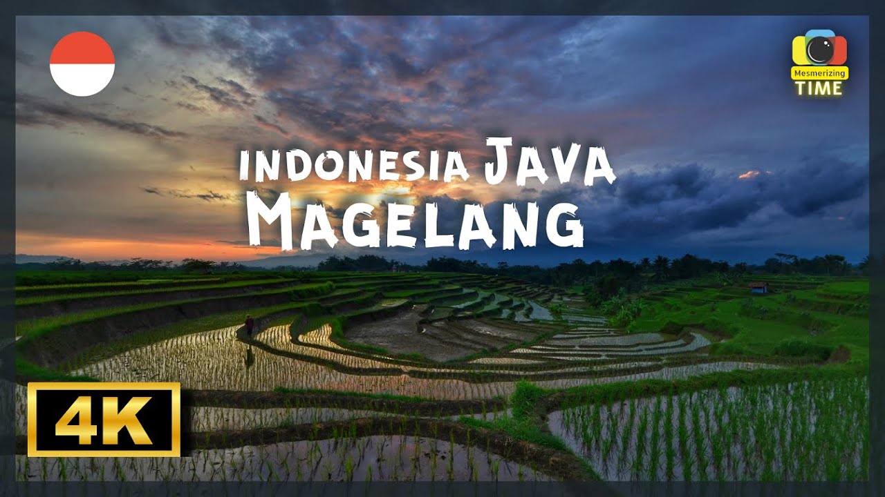 Magelang 4k Indonesia - Travel Film - Travel Indonesia -  Magelang Indonesia Java travel 4k