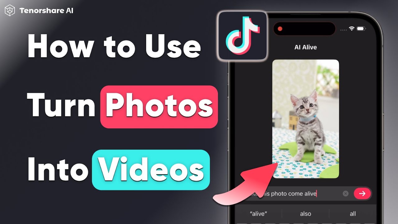 How to Use TikTok AI Alive: Turn Photos into Videos with Story Camera