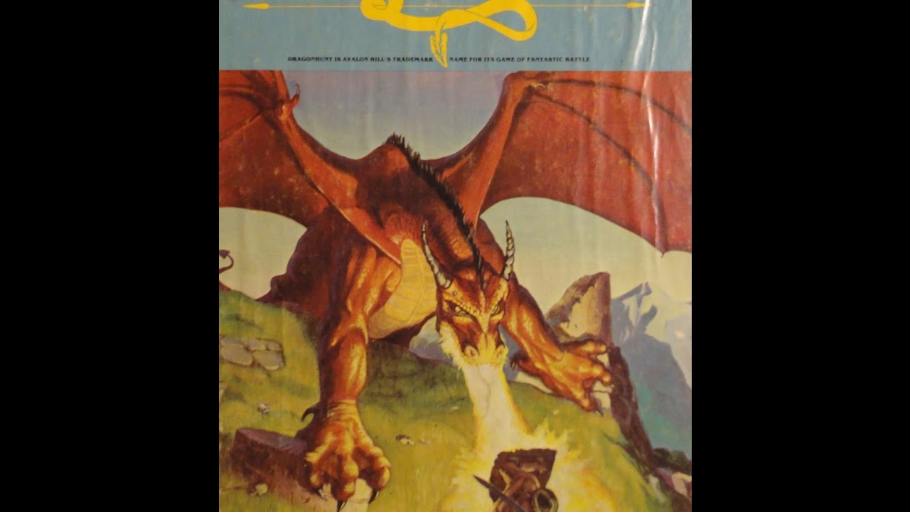 What's Inside - Dragonhunt Board Game (Avalon Hill)