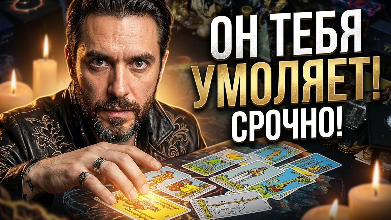 ❗️Он Умоляет Тебя Это Послушать ЭТО Срочно! &hearts;️ Таро Расклад с Алехандро