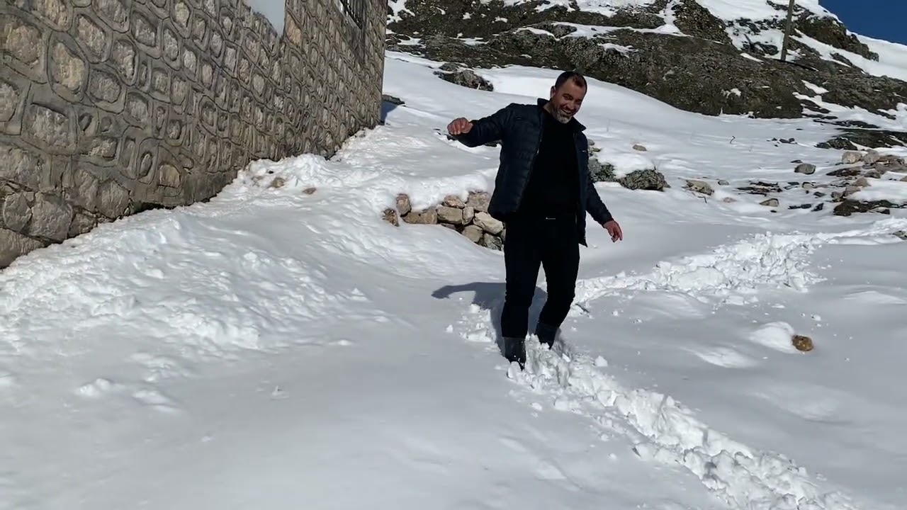 8 Ocak 2026 Aşağıdağlıca Köyü bir kış günü 