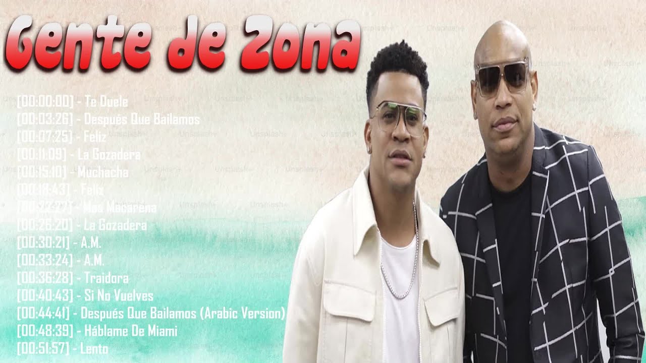 Gente de Zona – Álbum Completo con Te Duele y Muchacha canciones memorables del reggaetón