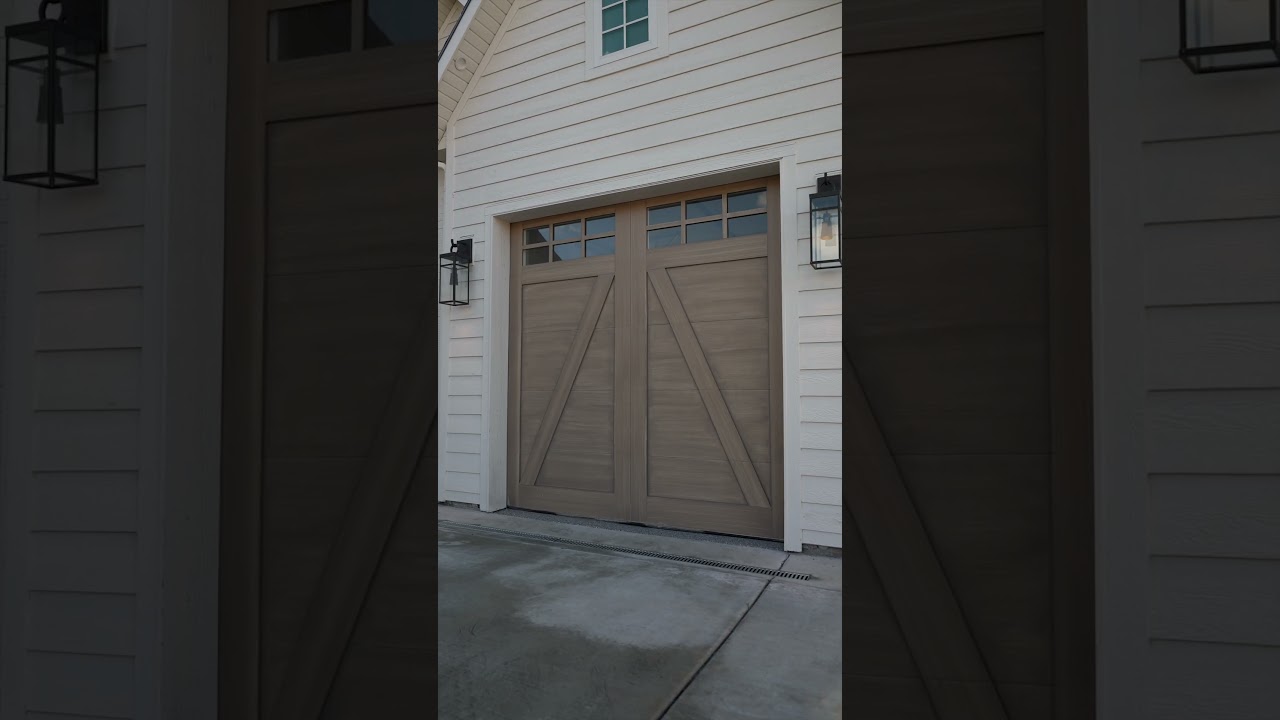 Cornerbrook Series Garage Doors from Vidor Garage Door