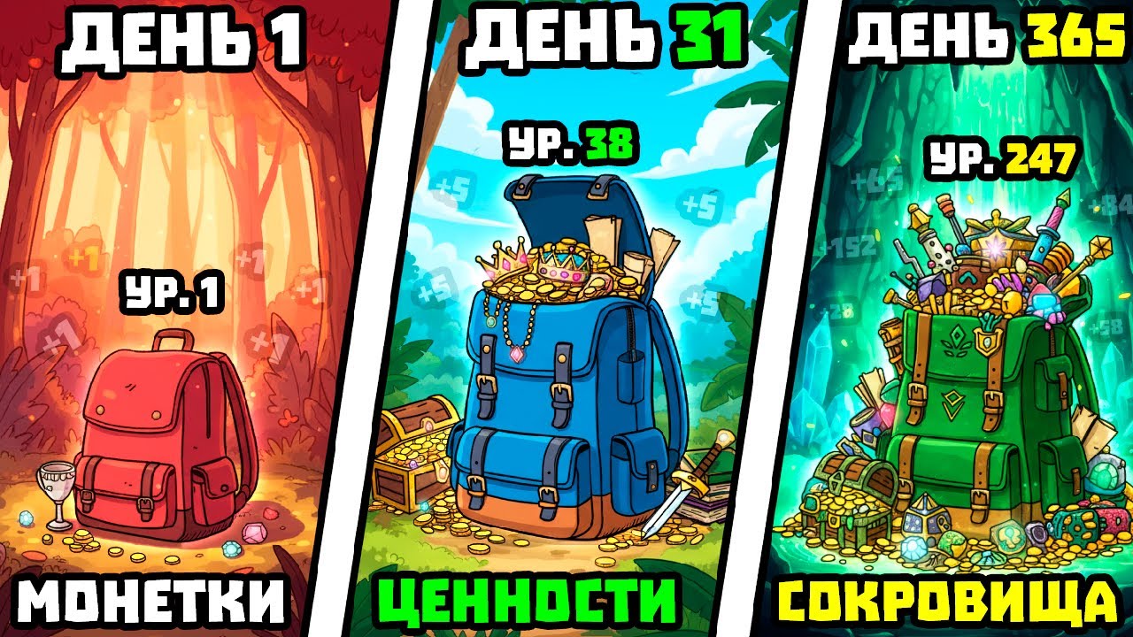 ДЕЛАЮ РЮКЗАК ЖИРНЫМ!
