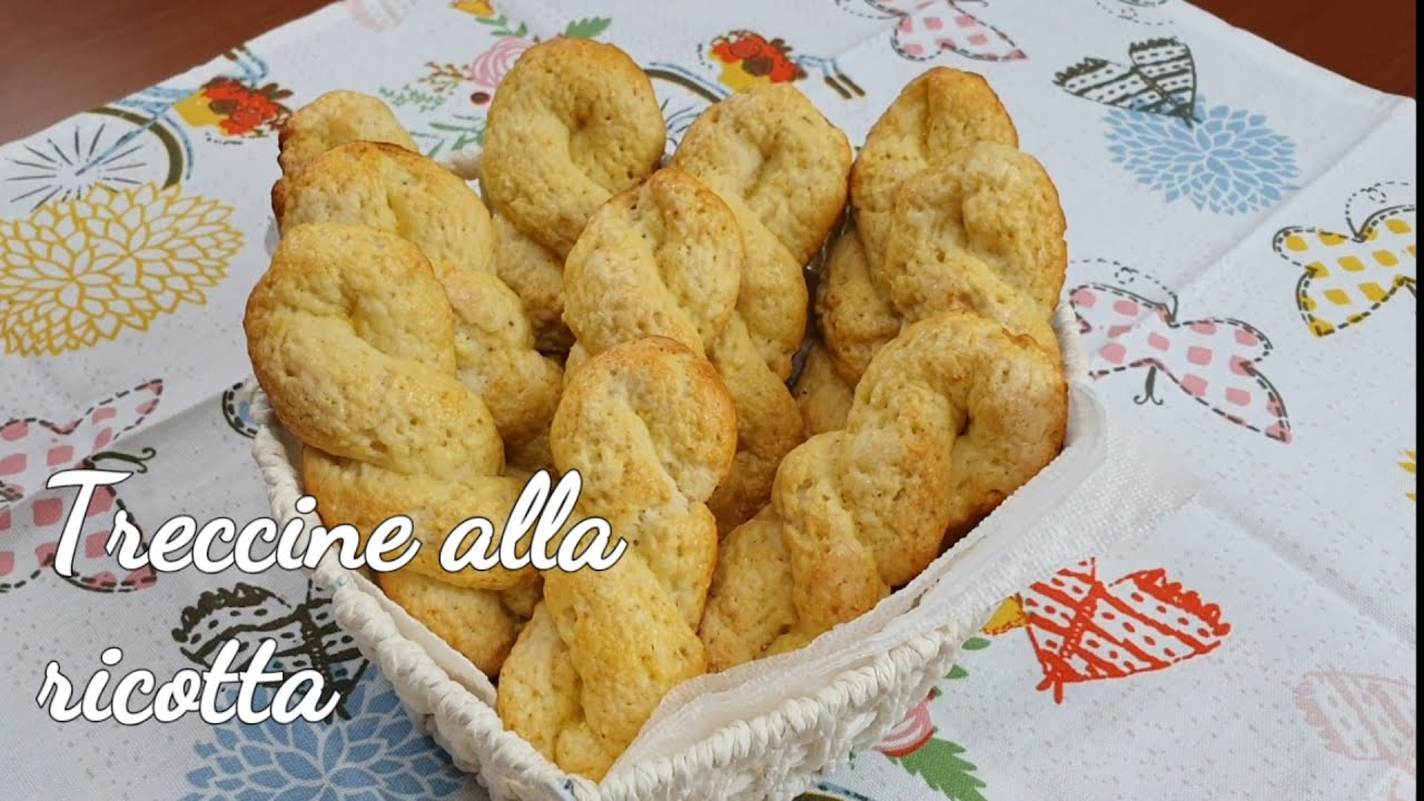 BUONISSIME TRECCINE ALLA RICOTTA SOFFICI E LEGGERE
