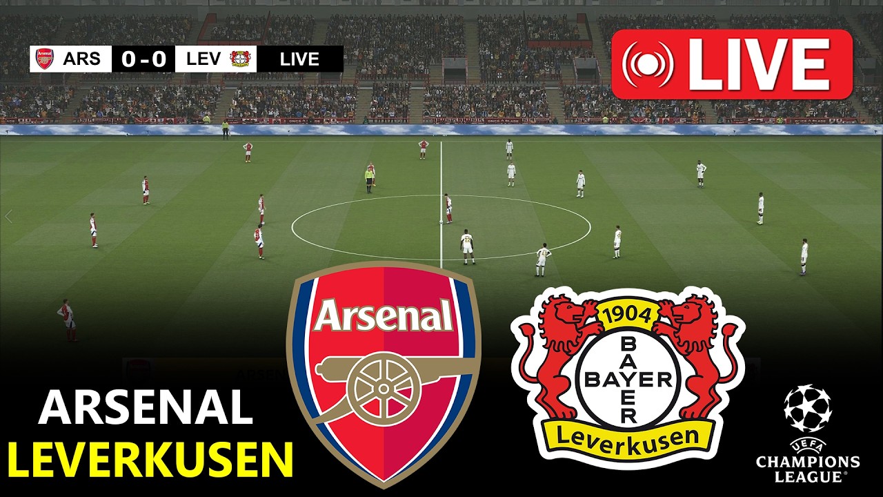 🔴LIVE : Arsenal vs Bayer Leverkusen | Champions League 2026 | PES 21 Simulation Gameplay