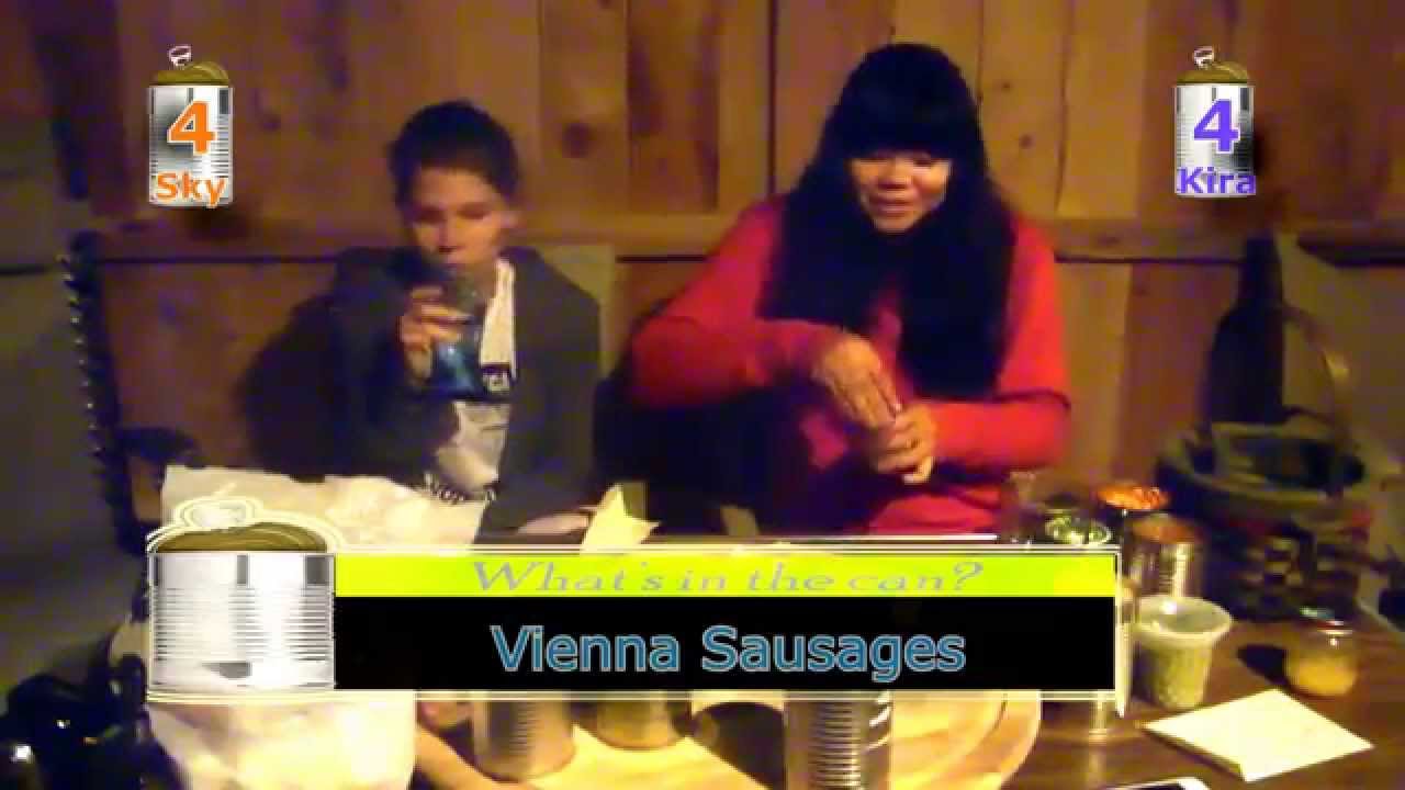 Soup Can Challenge or Canned Food Challenge | SkylerSays
