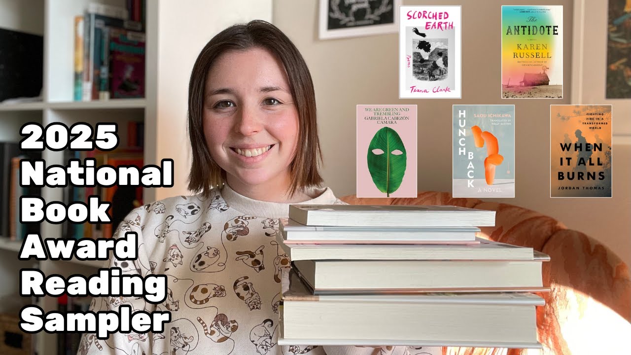 2025 National Book Awards Reading Vlog