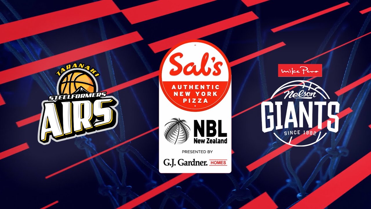Taranaki Airs v Nelson Giants | Full Basketball Game |  @SalsNBL    2023