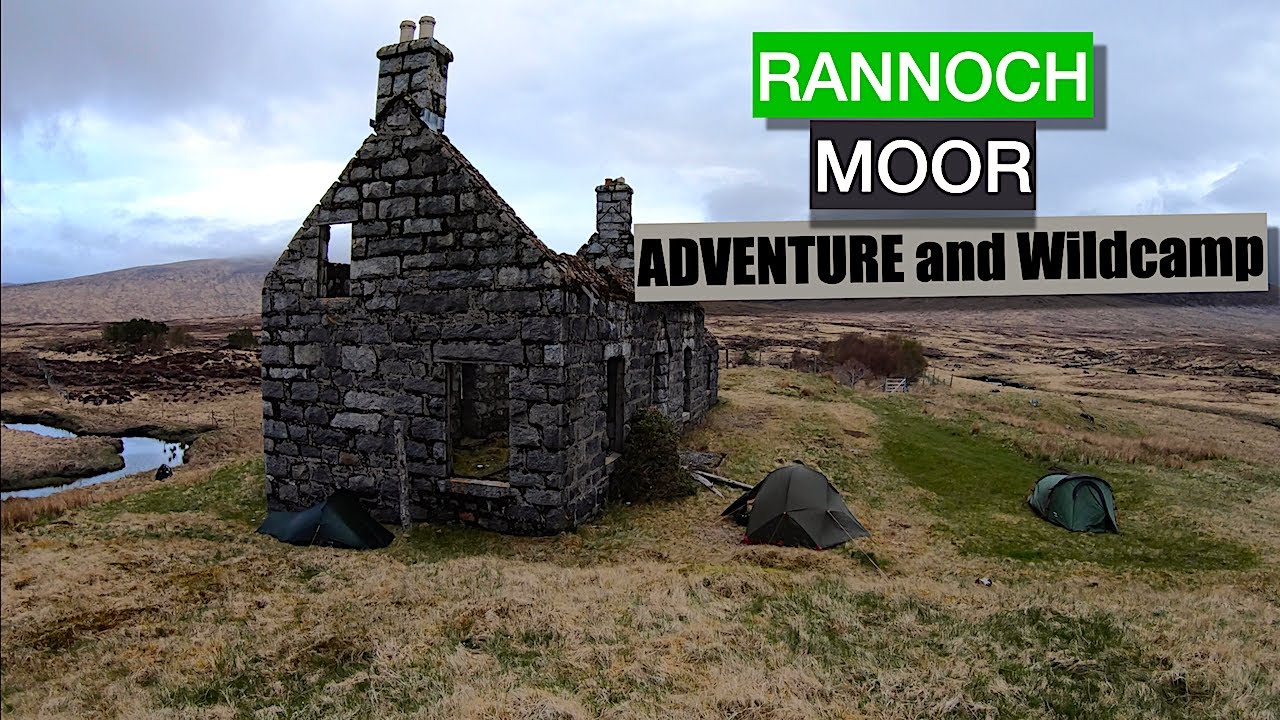 A Rannoch Moor wild camping adventure!