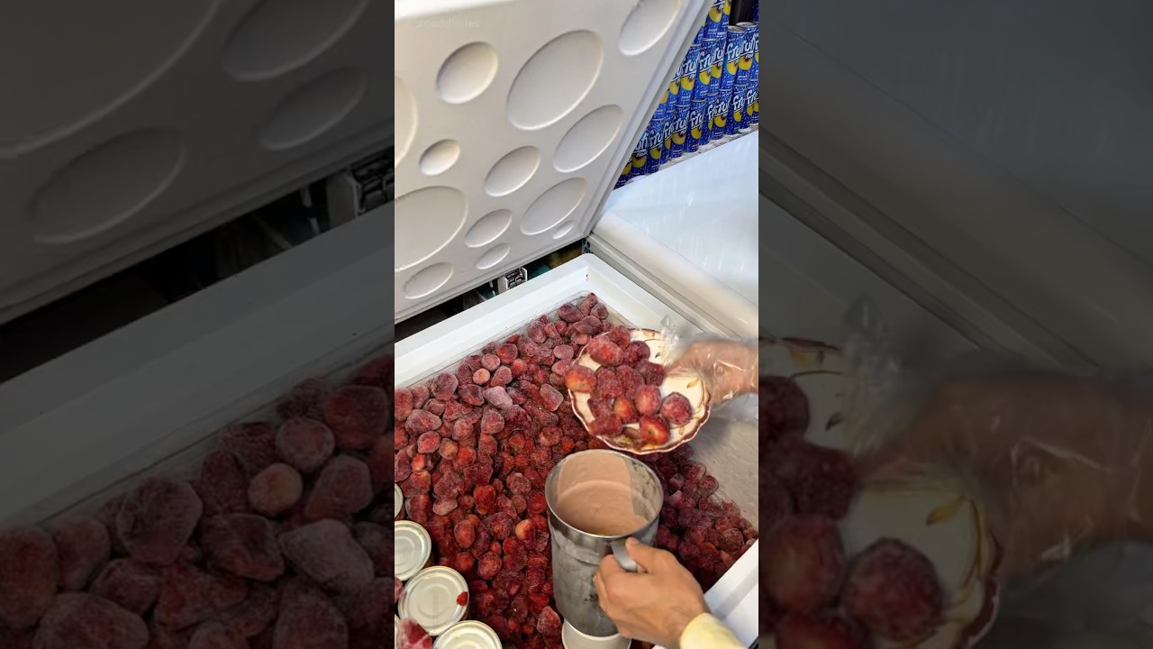 Pakistan Most Viral Juice | Mix Fruits & Dry Fruits Shake | Madina Juice Shop | YakaToot Peshawar
