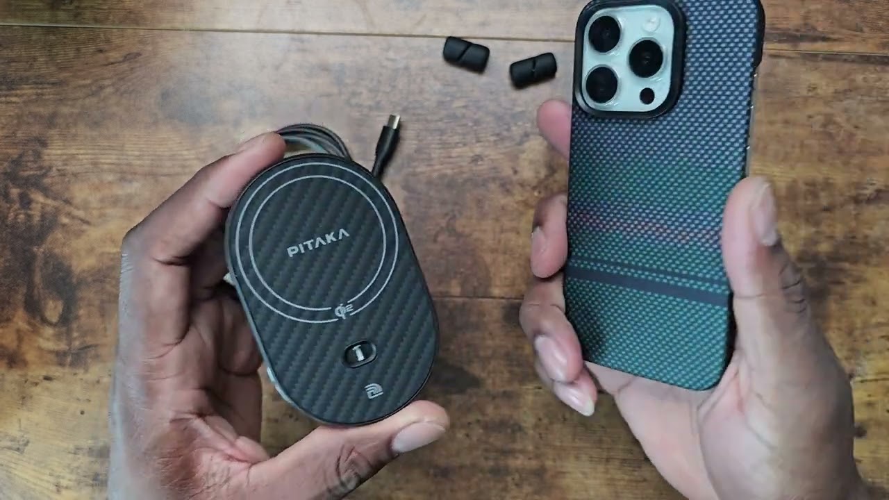Автомобильное крепление Pitaka MagEZ Pro 2 Qi2 для беспроводной зарядки iPhone!