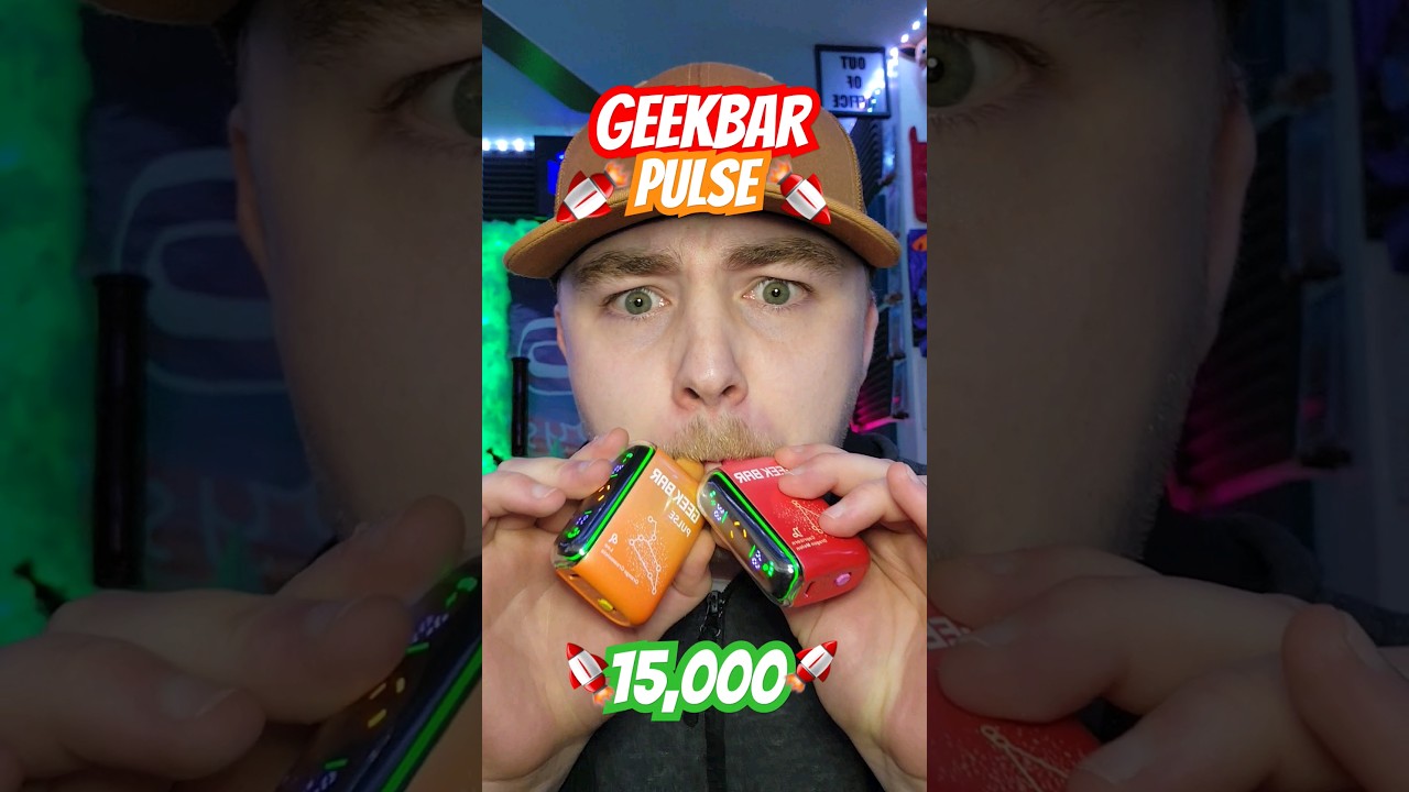 GeekBar PULSE 🚀 15,000 Puffs