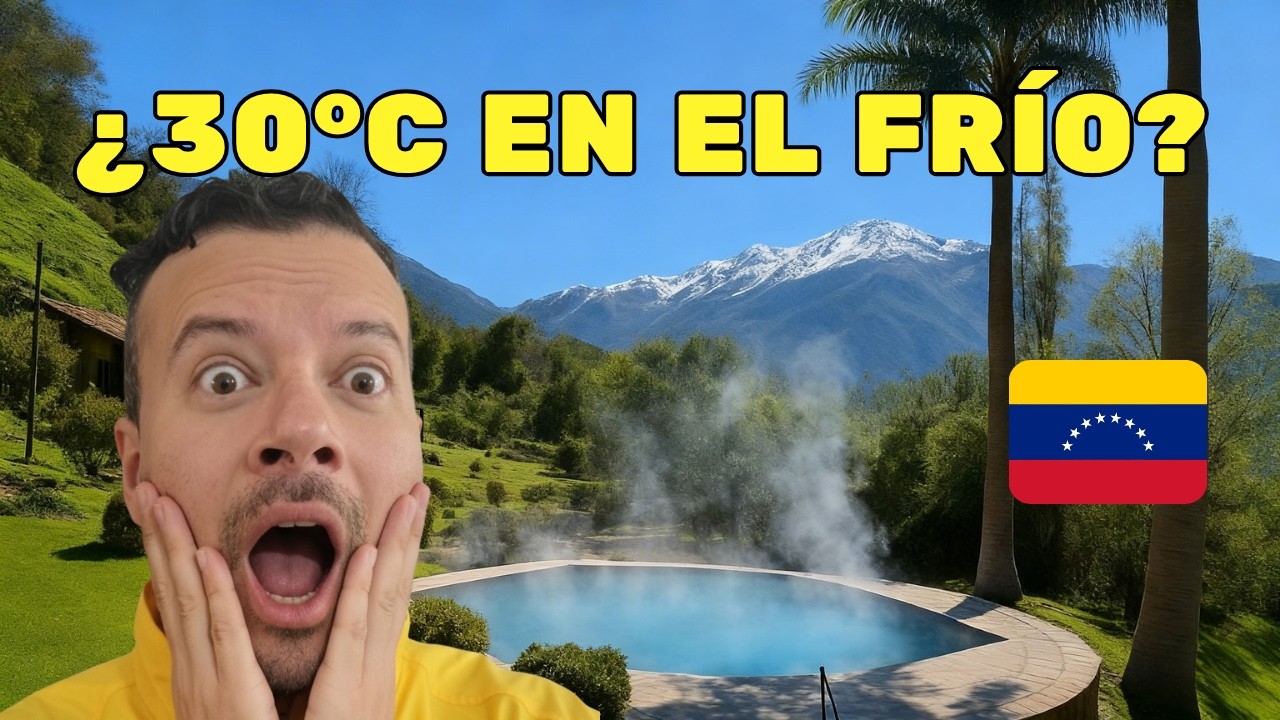 Aguas Termales de Tabay: EL PARAÍSO CALIENTE EN MEDIO DEL FRÍO 🏔️🇻🇪