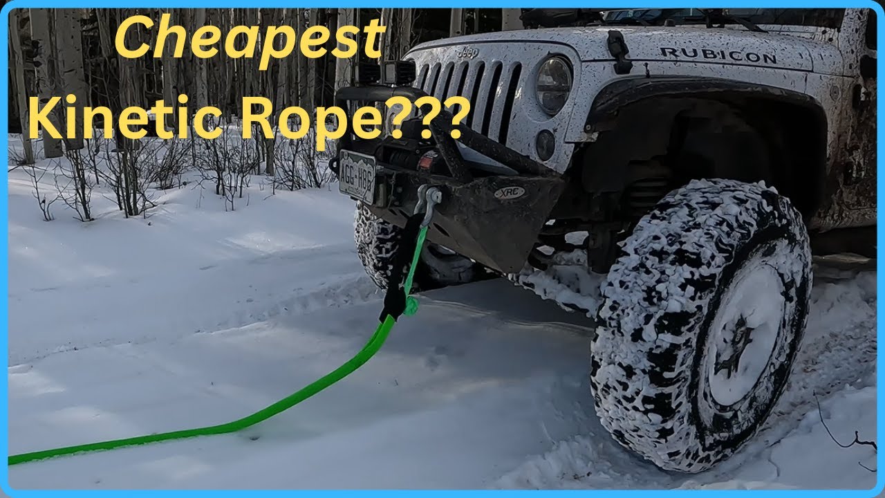 Самая дешевая КИНЕТИЧЕСКАЯ веревка???