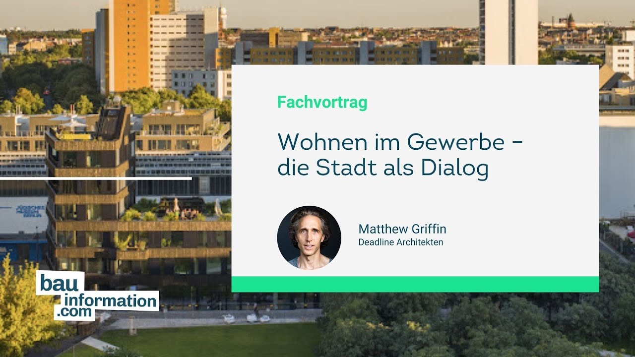 Wohnen im Gewerbe – die Stadt als Dialog