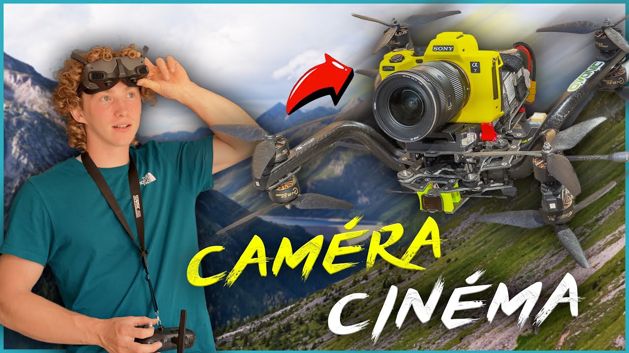 J'ai mis une caméra à 4000€ sur mon drone FPV !