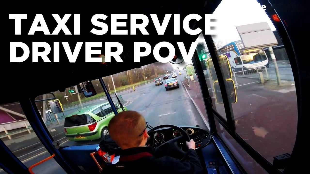 Driver's View — Stagecoach Taxi Service — Enviro 300