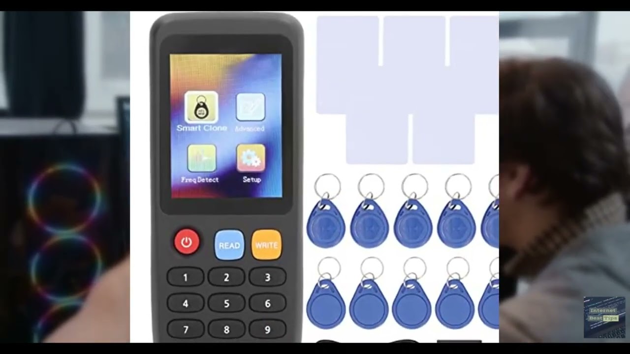 Review - NFC RFID Card Copier Readers Writer X7 Duplicator Access Control Card Copier IC