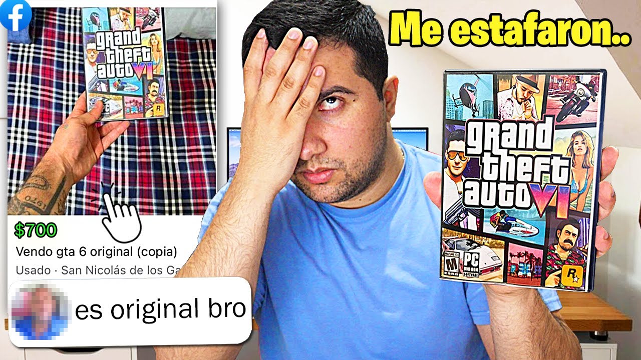 Compr&eacute; EL *GTA 6* en MARKETPLACE de FACEBOOK y me ESTAFARON...