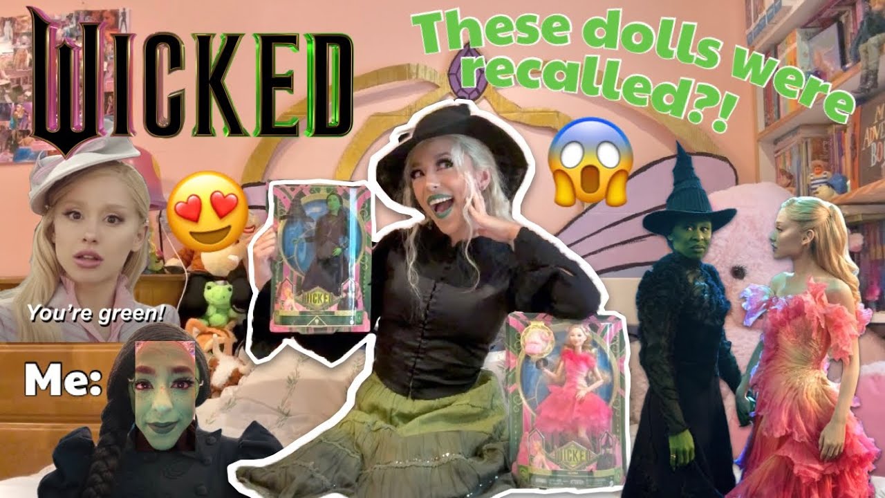 Wicked Ozdust Elphaba & Glinda Doll Review!💚🩷