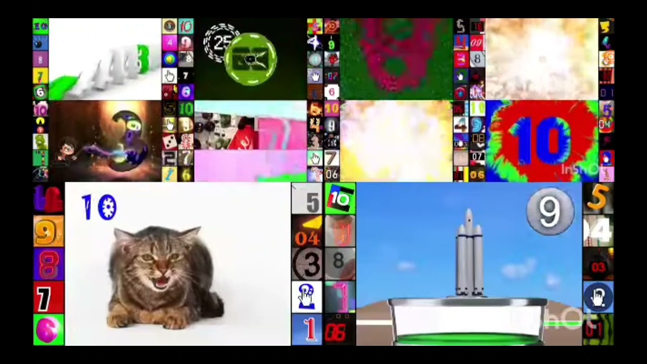 Countdown Numbers From 10 Inshot