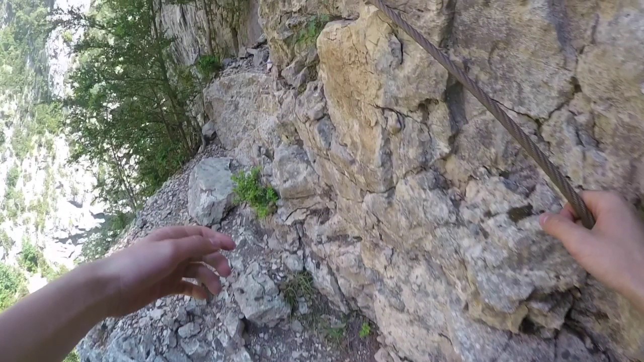 VERDON : Chemin de l'Imbut et Montée Sentier Vidal (1ère Personne)