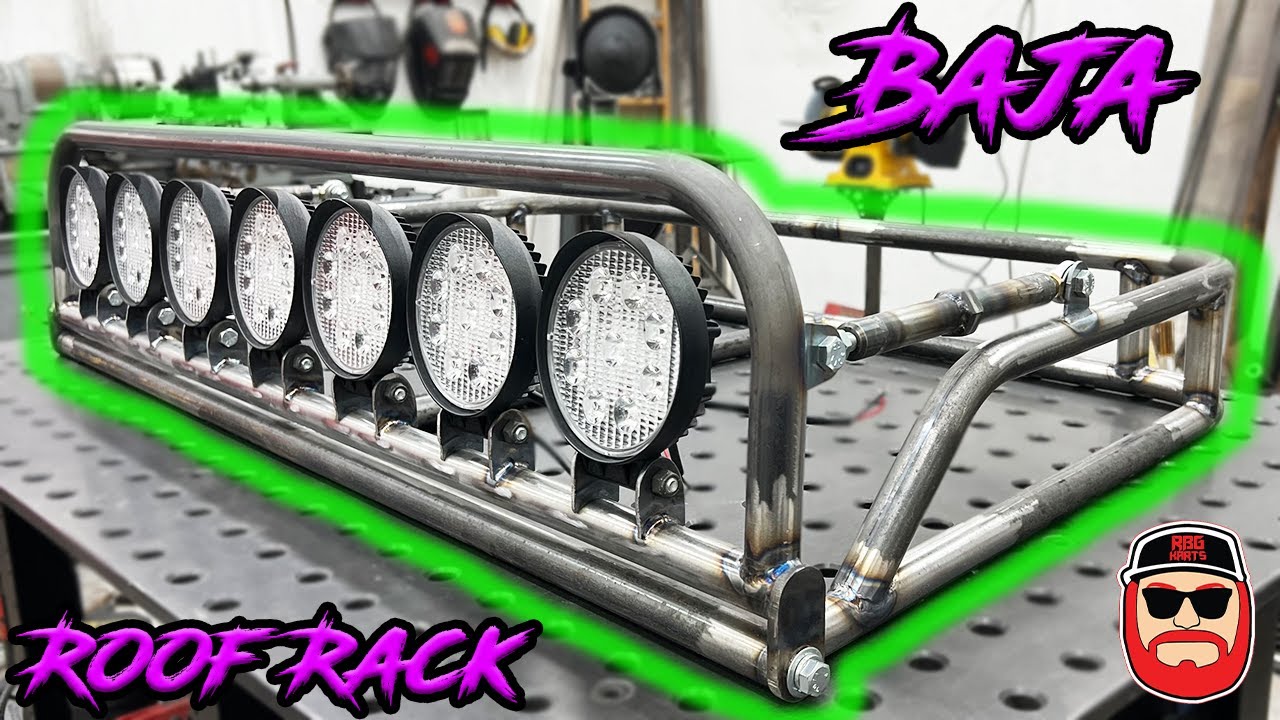 Baja Roof Rack Build ~ Turbo Diesel Go-Kart