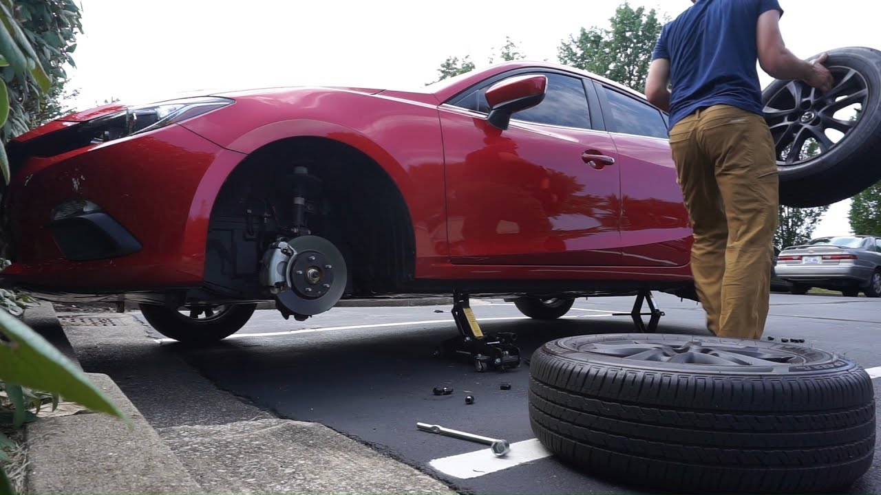 Nobody Can Rotate Tires Faster Than This