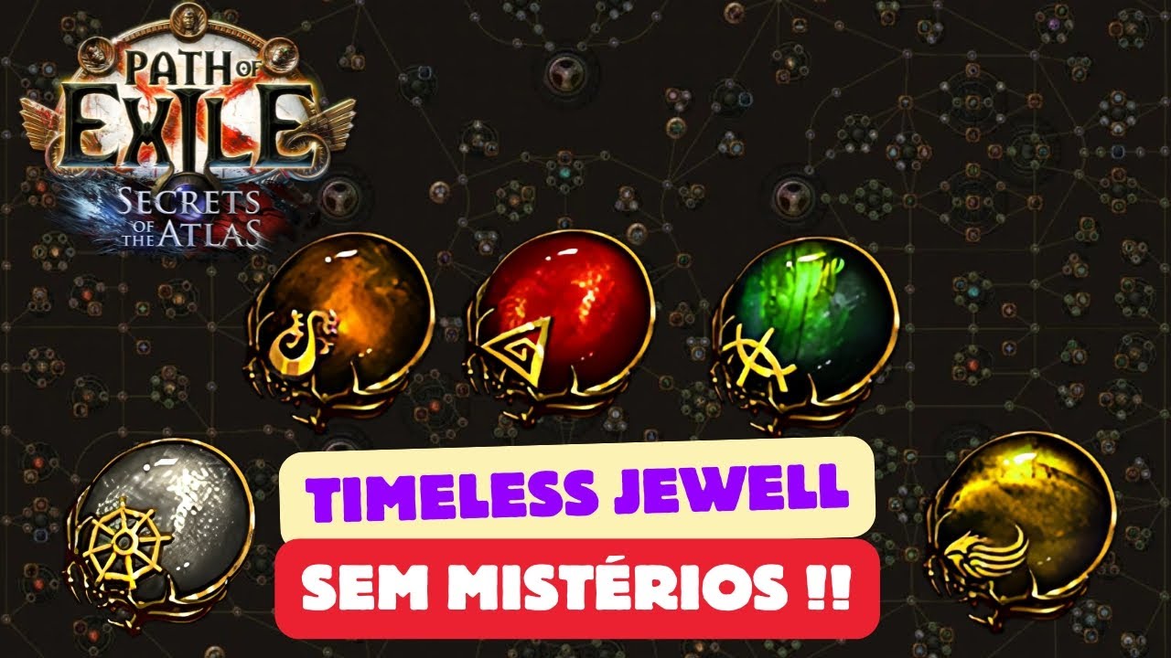 POE 3.26  | RESOLVIDO Timeless Jewel sem dificuldades !!