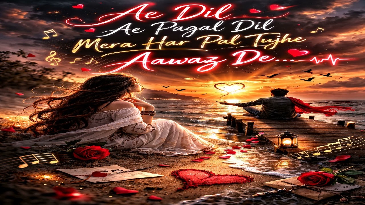 Ae dil Ae pagal dil mera har pal tujhe Aawaz de Love Hindi song 
