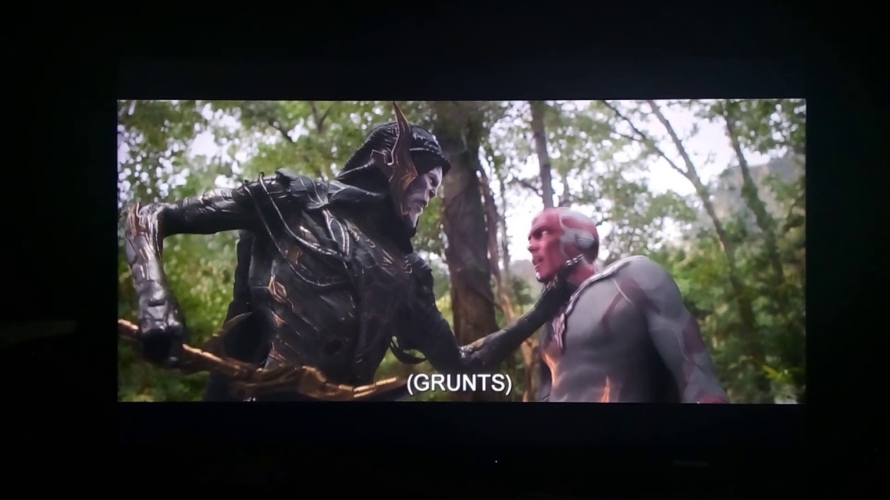 Avengers Infinity War- Capt. America vs Corvus Glaive