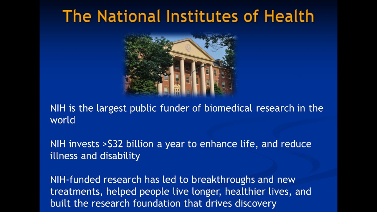 Writing the NIH Research (R01) grant: Strategies for Success