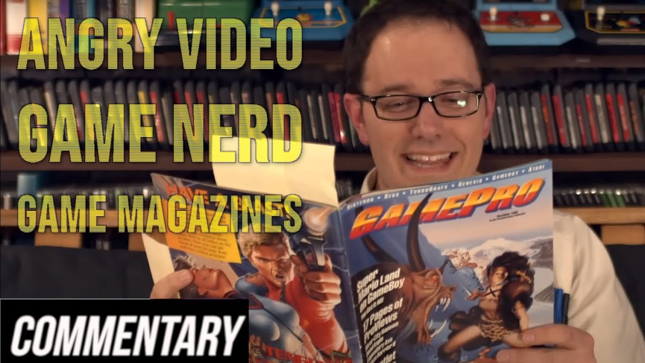 [Blind Reaction] Angry Video Game Nerd - Video Game Magazines