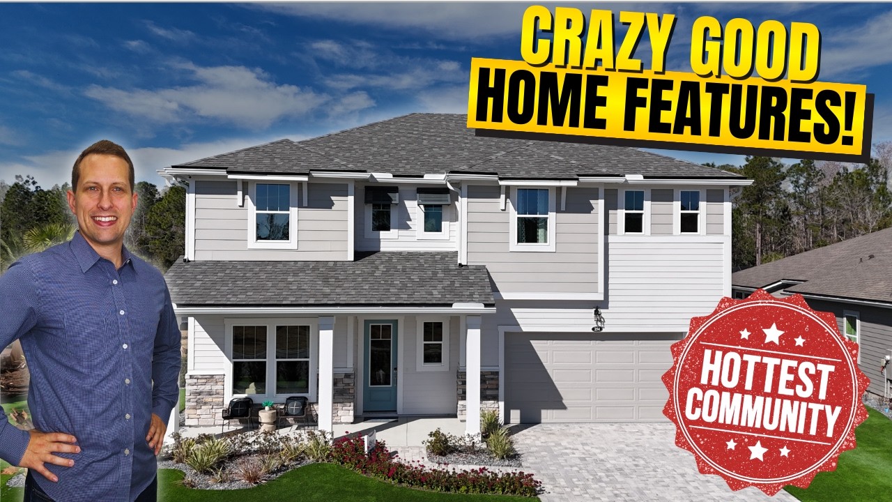 Tour these Jacksonville, FL New Construction Homes With Crazy Good Features!