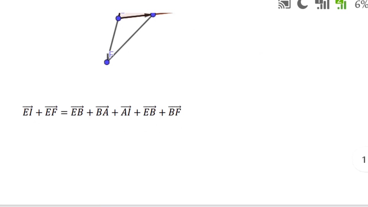 Calcul vectoriel 2eme = exercice + correction