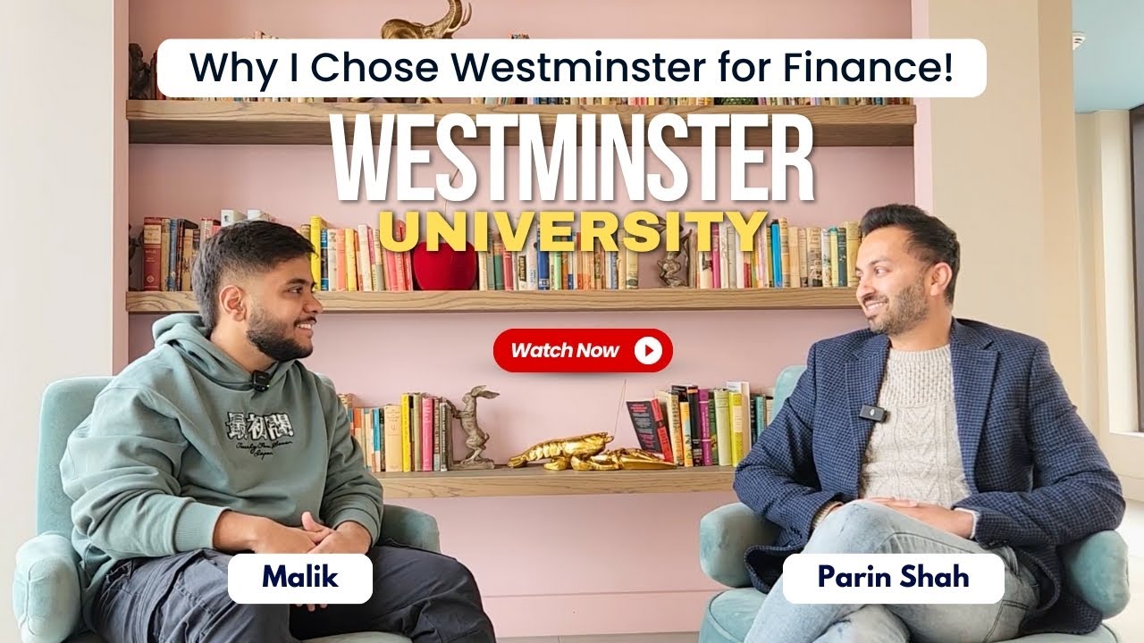 Why I Chose Westminster for Finance! | TSS | Parin Shah