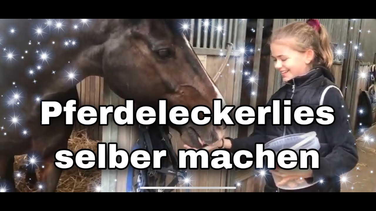 Pferdeleckerlies schnell und einfach selbst gemacht. Anleitung