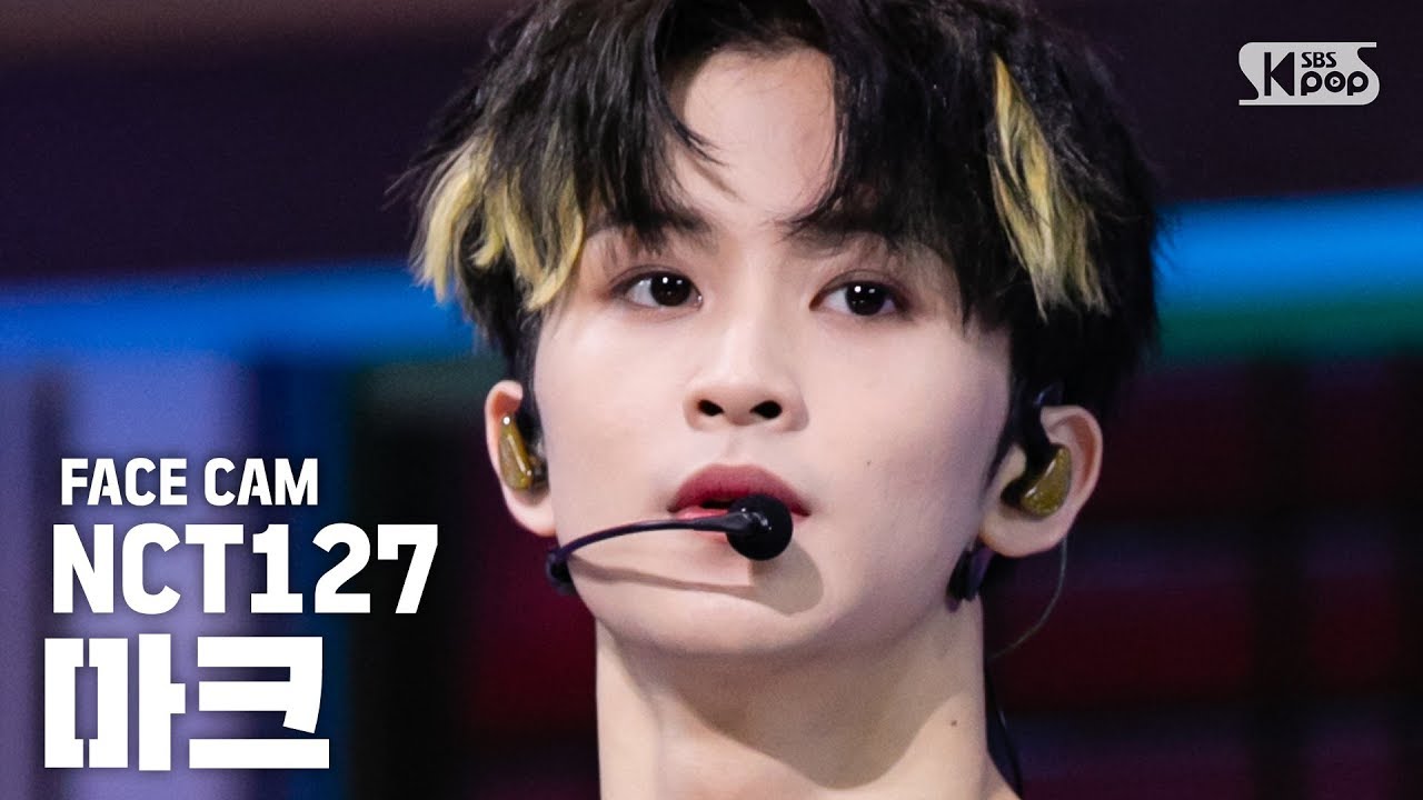 [페이스캠4K] NCT127 마크 '영웅' (NCT127 MARK 'Kick It' FaceCam) │ @SBS Inkigayo_2020.3.8