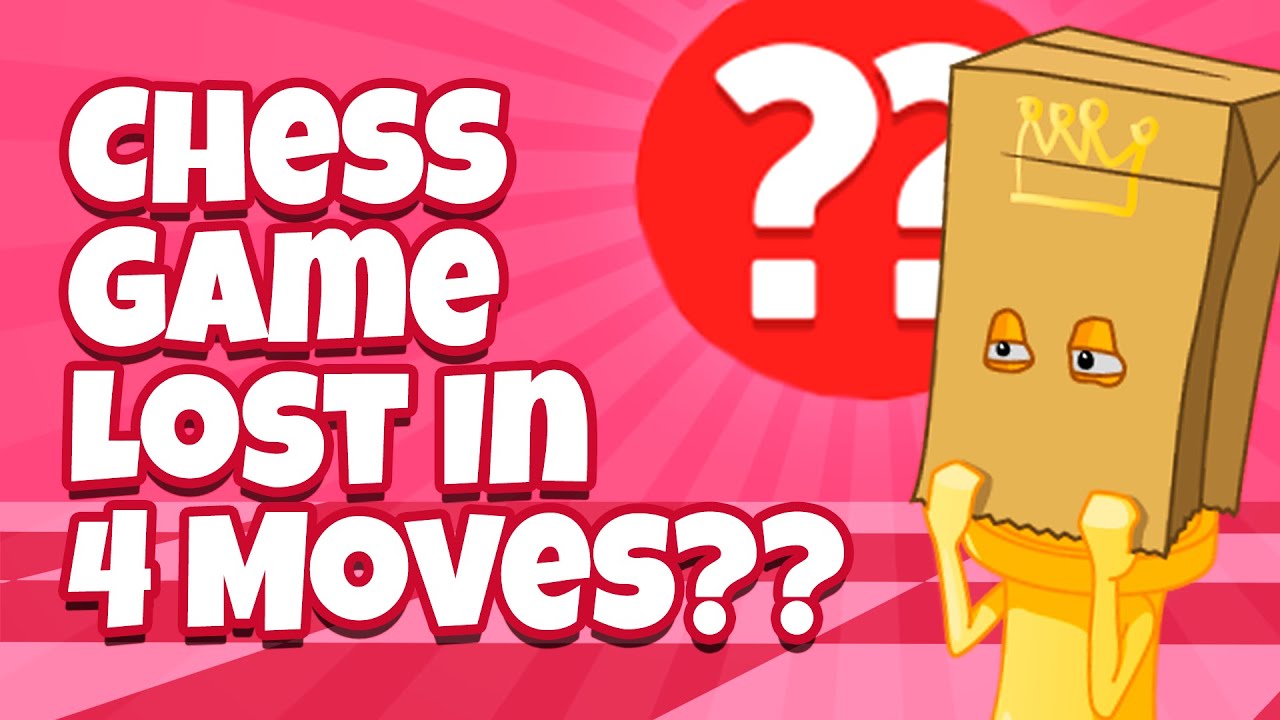A Chess Master LOST to the Fool's Mate In 4 MOVES! | ChessKid