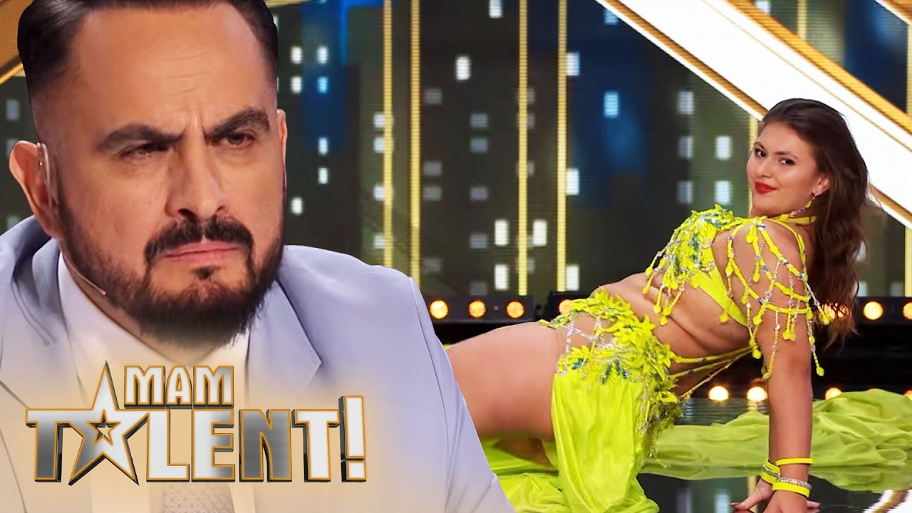 Zaprezentowała taniec brzucha - trzęsła czymś jeszcze! 🔥| Mam Talent!