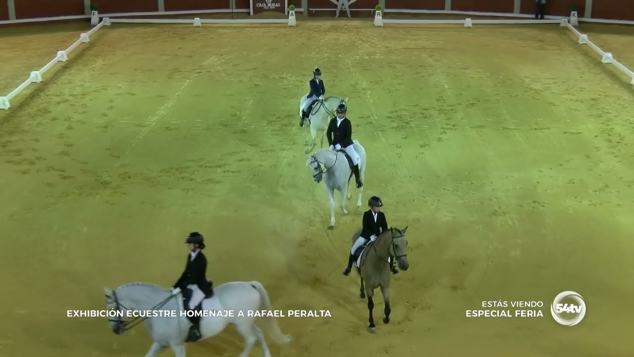EXHIBICIÓN ECUESTRE HOMENAJE A RAFAEL PERALTA