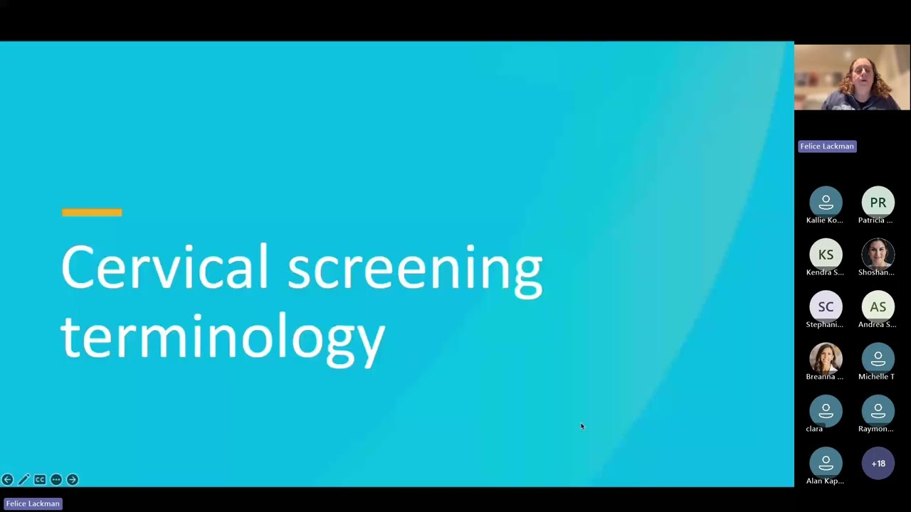 CPD Webinar - Post Launch of HPV Testing Q&A with Dr. Felice Lackman
