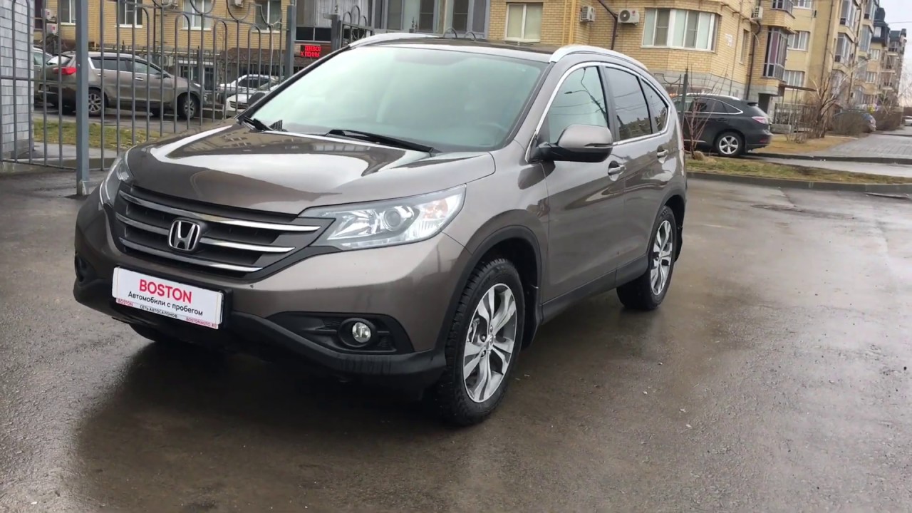 Honda CR-V, 2014 г, 2.4  AКПG (190л.с.) Экспресс обзор от Федора Седова, Автосалон Boston