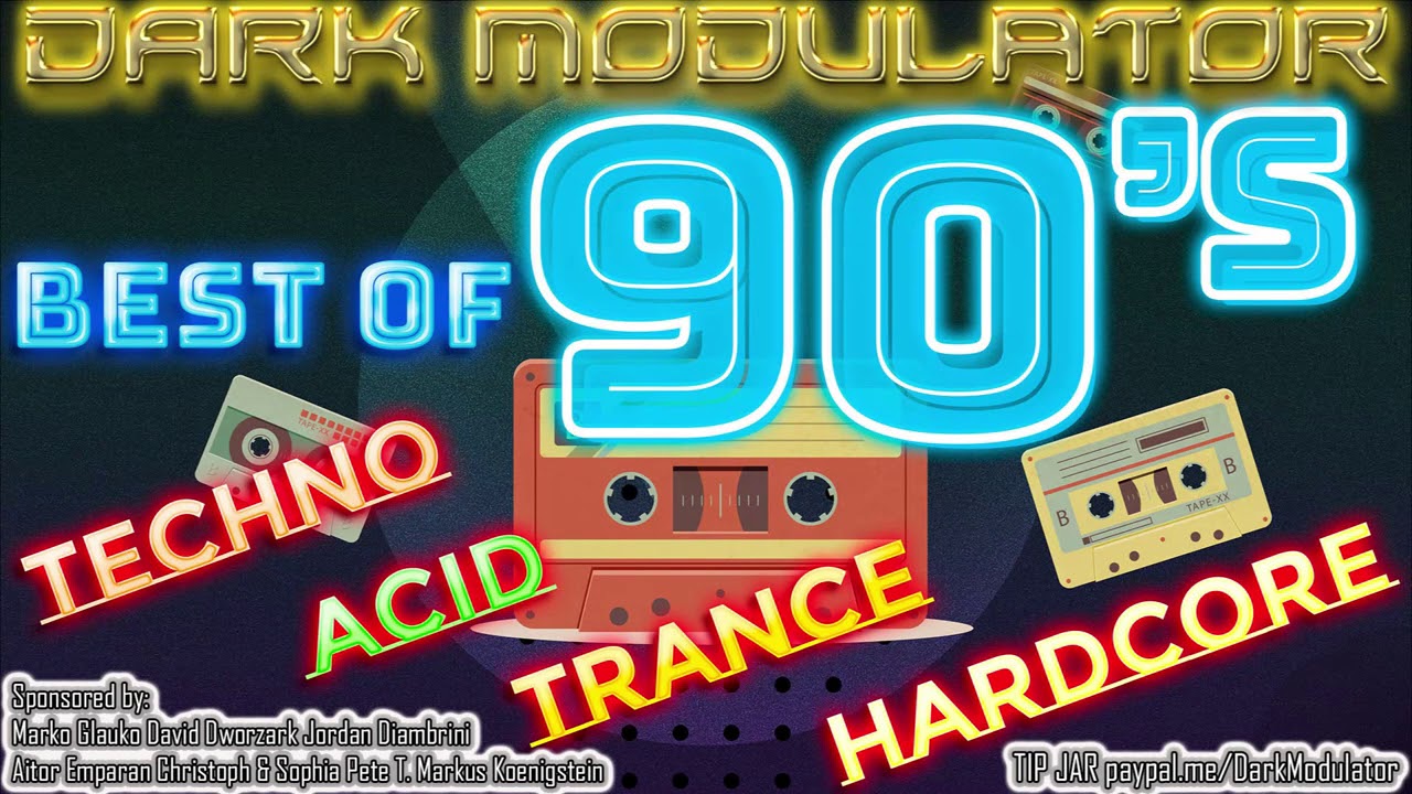 BEST OF 90's TECHNO / ACID / TRANCE / HARDCORE from Dj DARK MODULATOR
