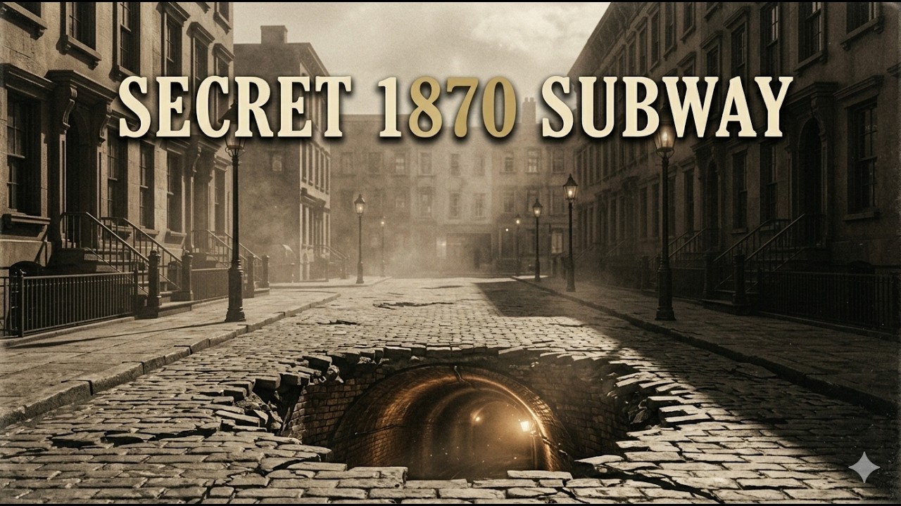 New York Built A Secret Subway In 1870 — Why They Buried It Forever