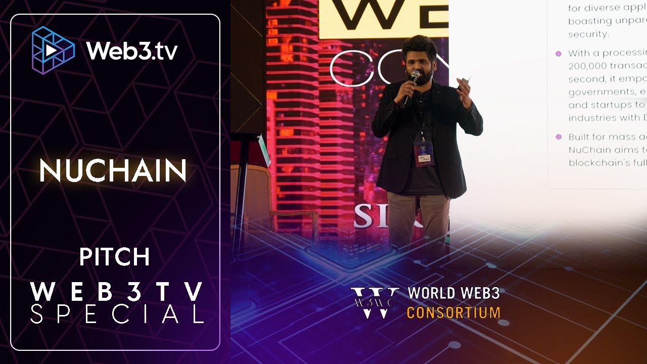 Introducing NuChain: The Fastest Blockchain for Enterprise Solutions | WWC 2024 Pitch