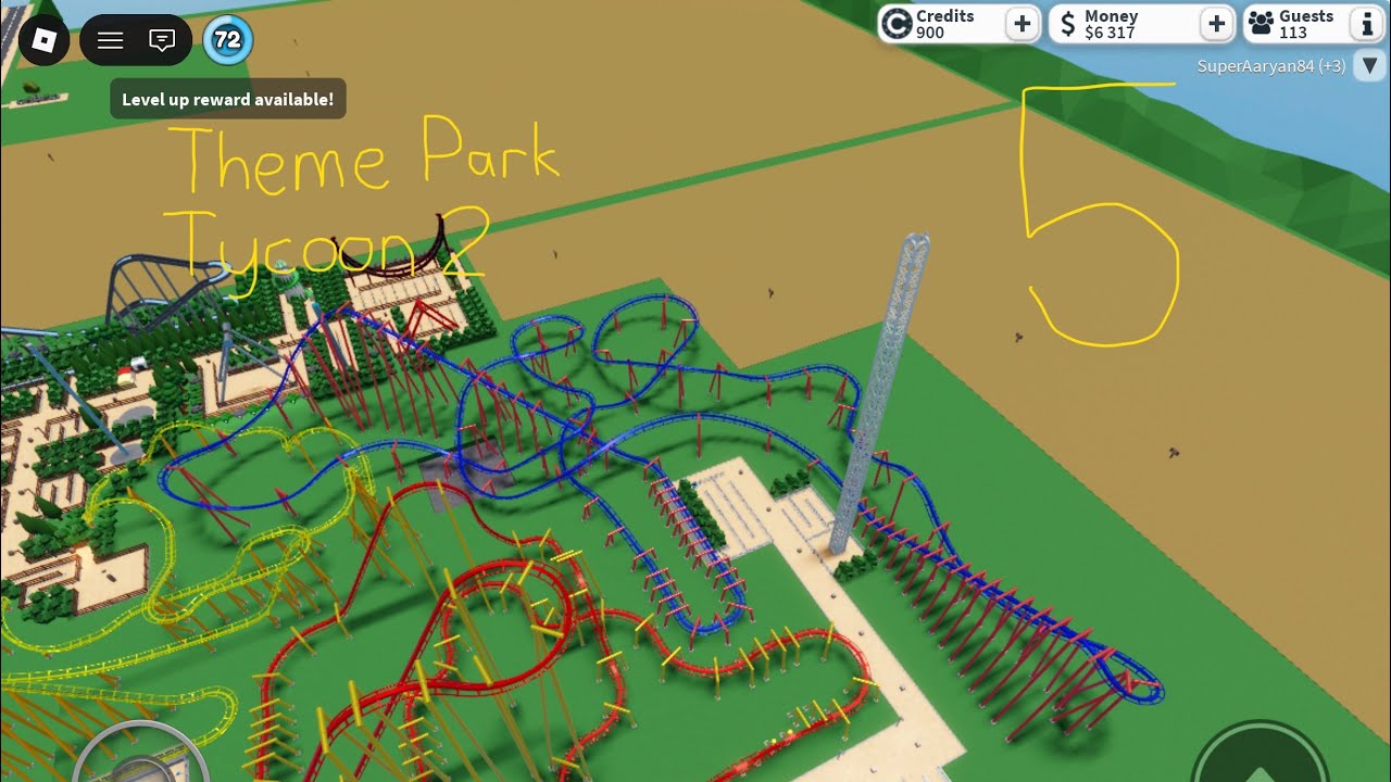 The Family Inverted Coaster! | Theme Park Tycoon 2 Series Episode 5